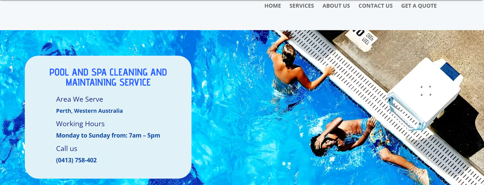 Six Star Pools website thumbnail