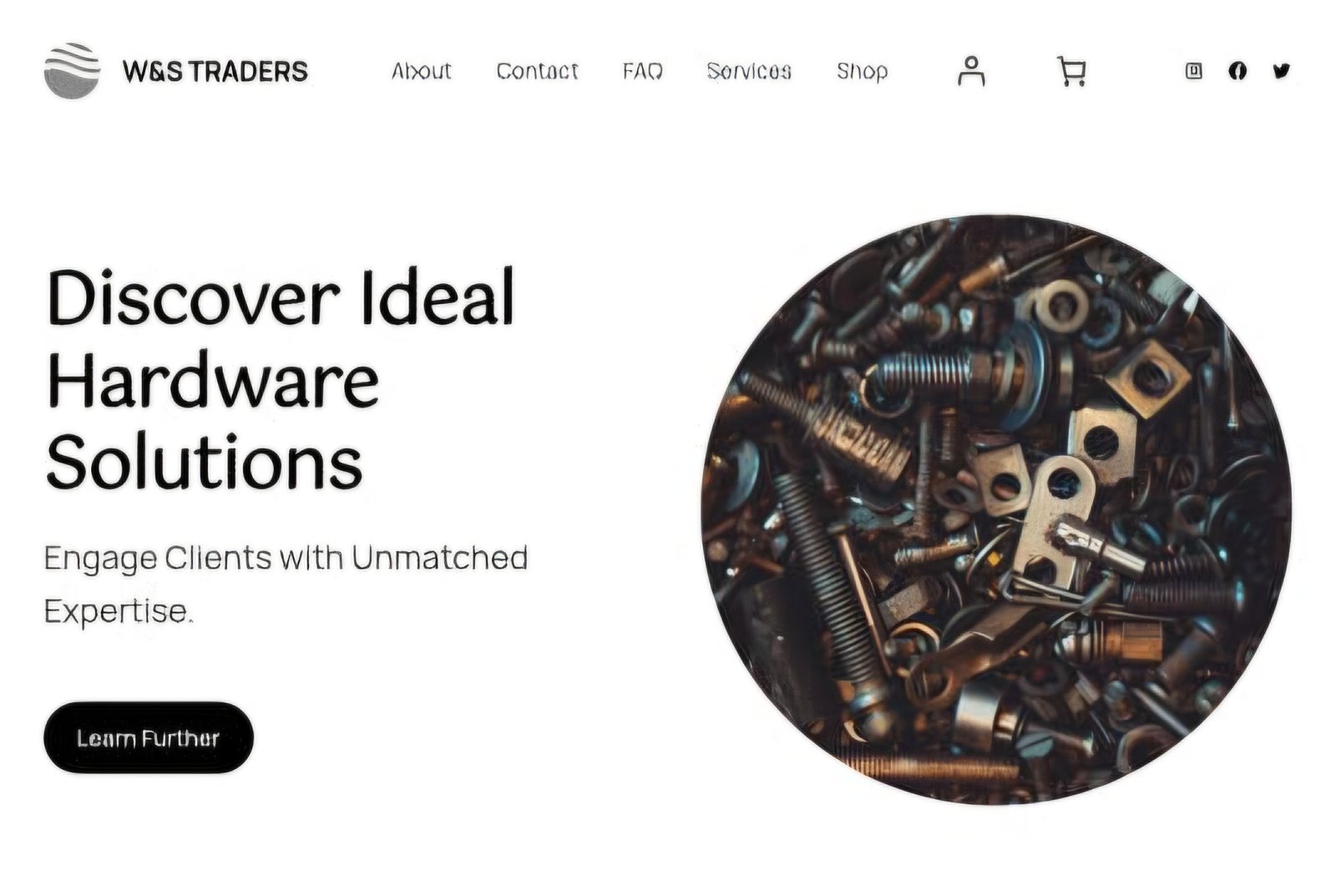 WnS Trader website thumbnail
